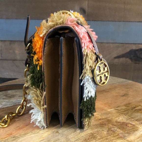 NWT Tory Burch Multicolored Sadie Rug Bag - Picture 10 of 14